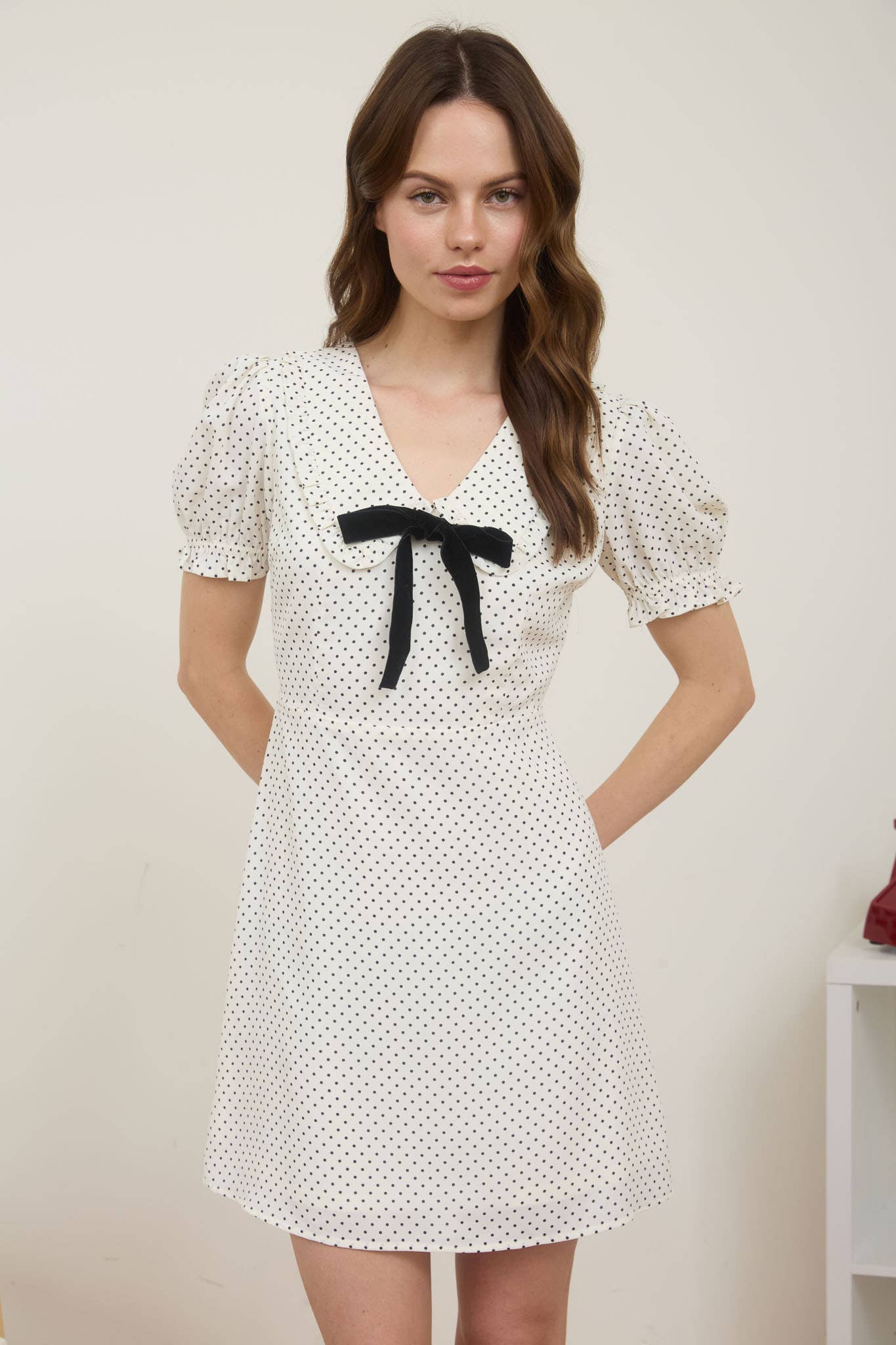 Rebecca Polka Dot Dress