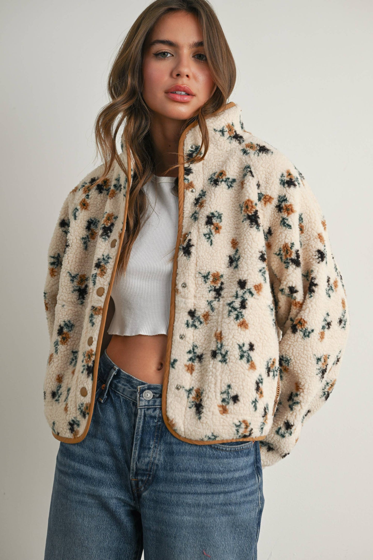 Fall Flowers Jacket
