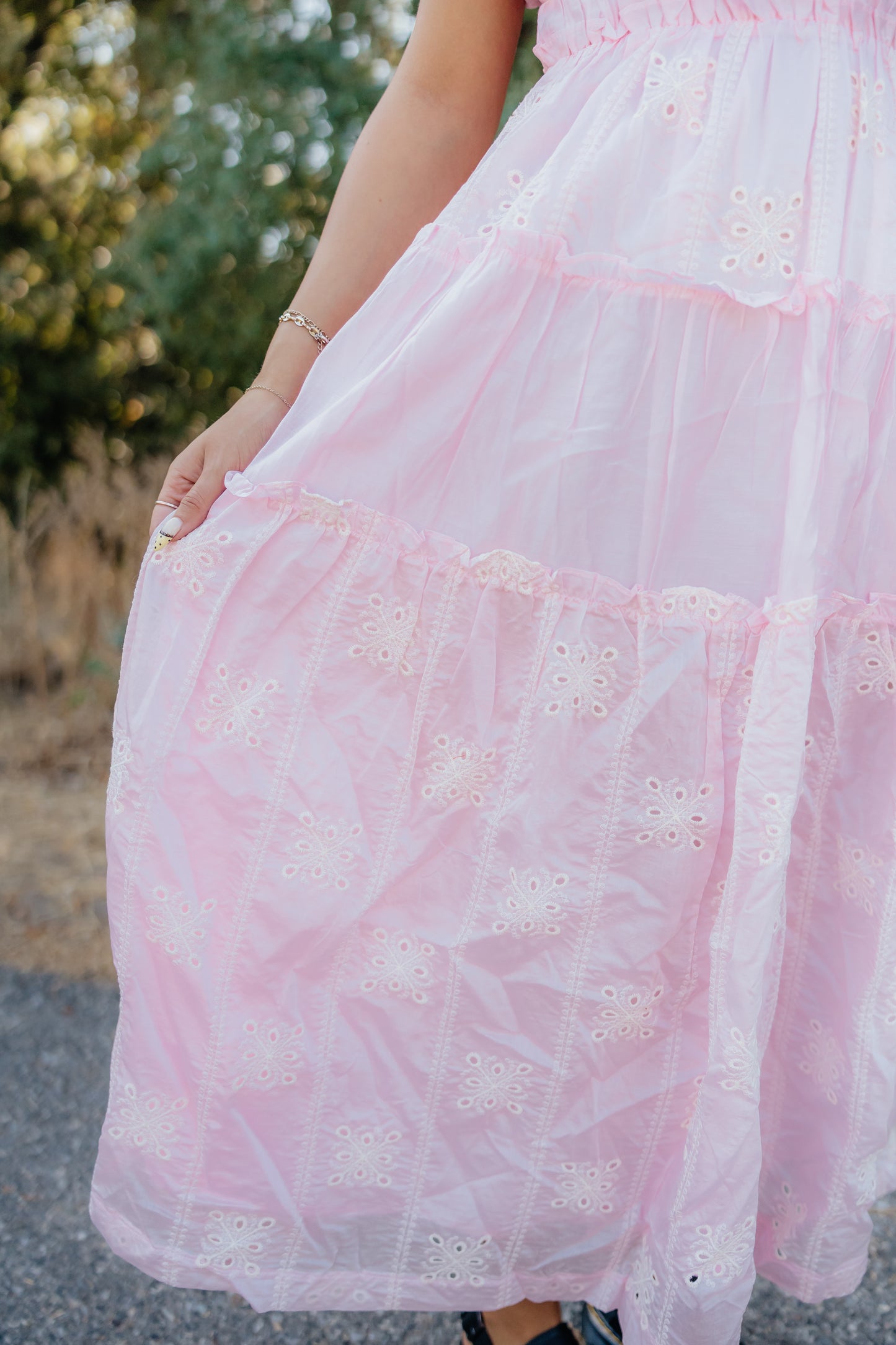 Pretty In Pink Midi Dress