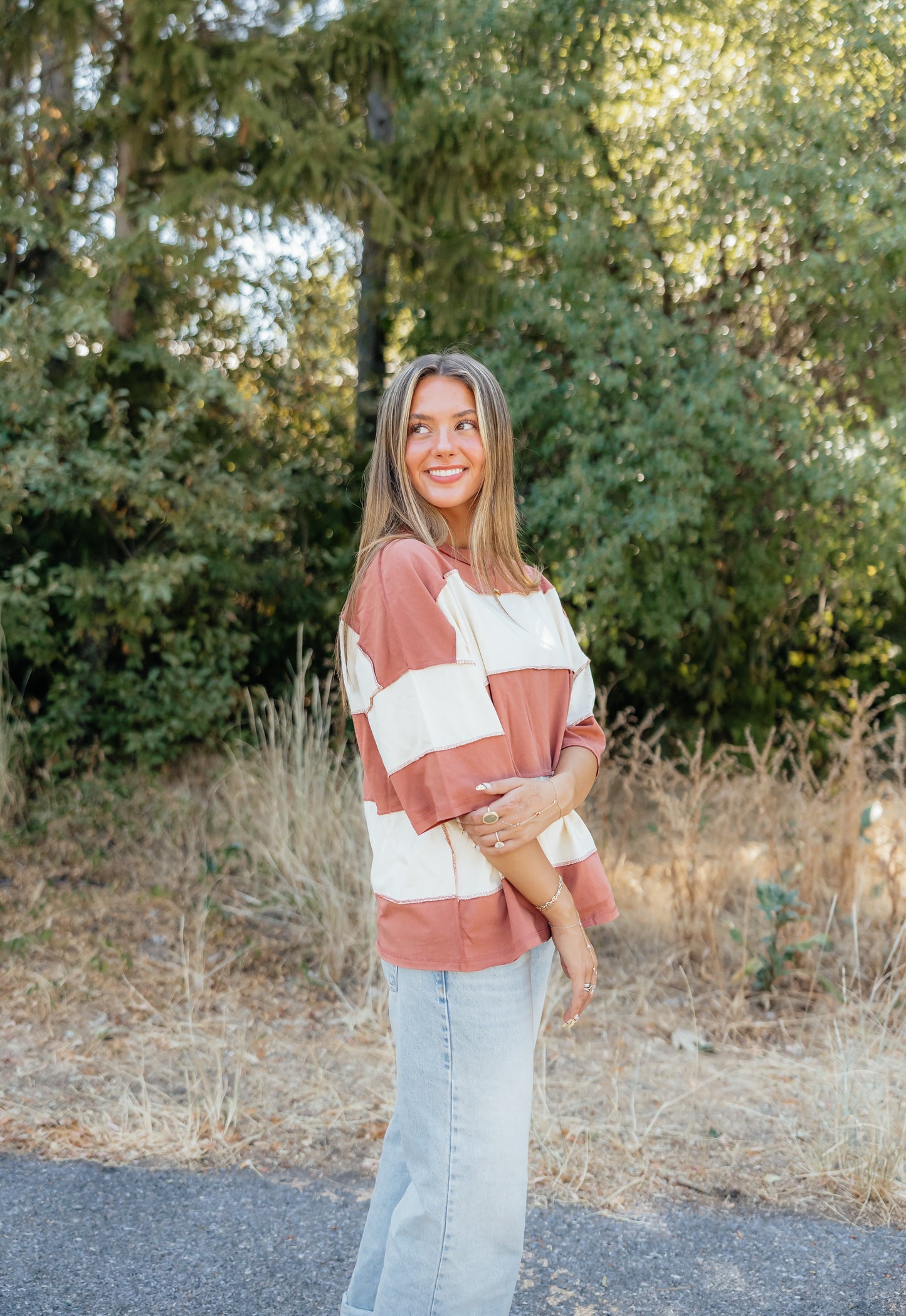 Junie Oversized Top