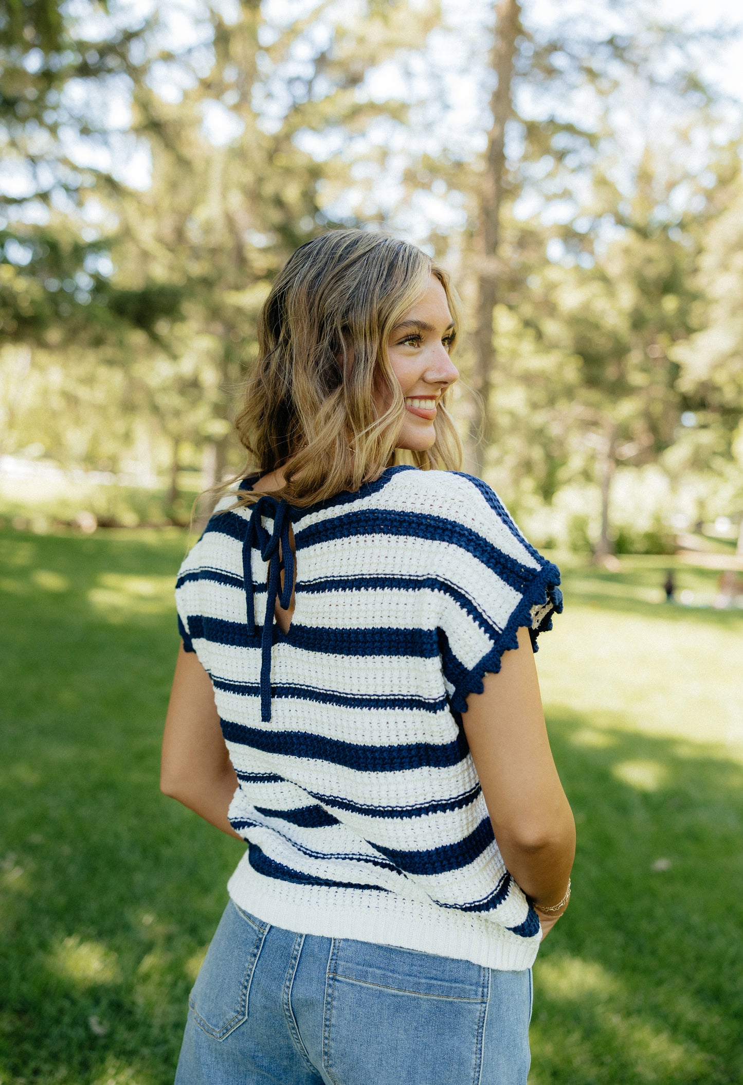 Nora Stripe Top