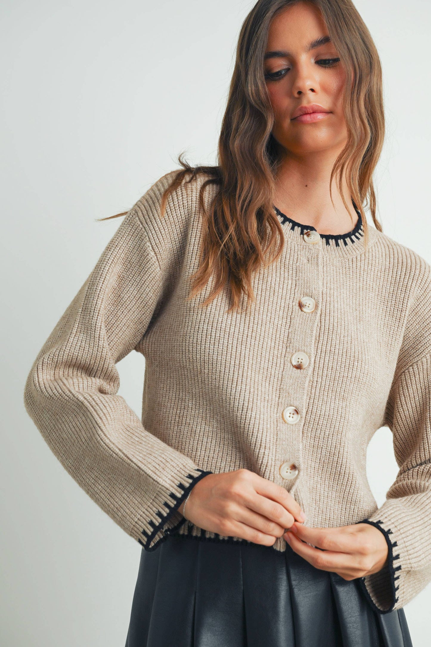Oatmeal Cardigan