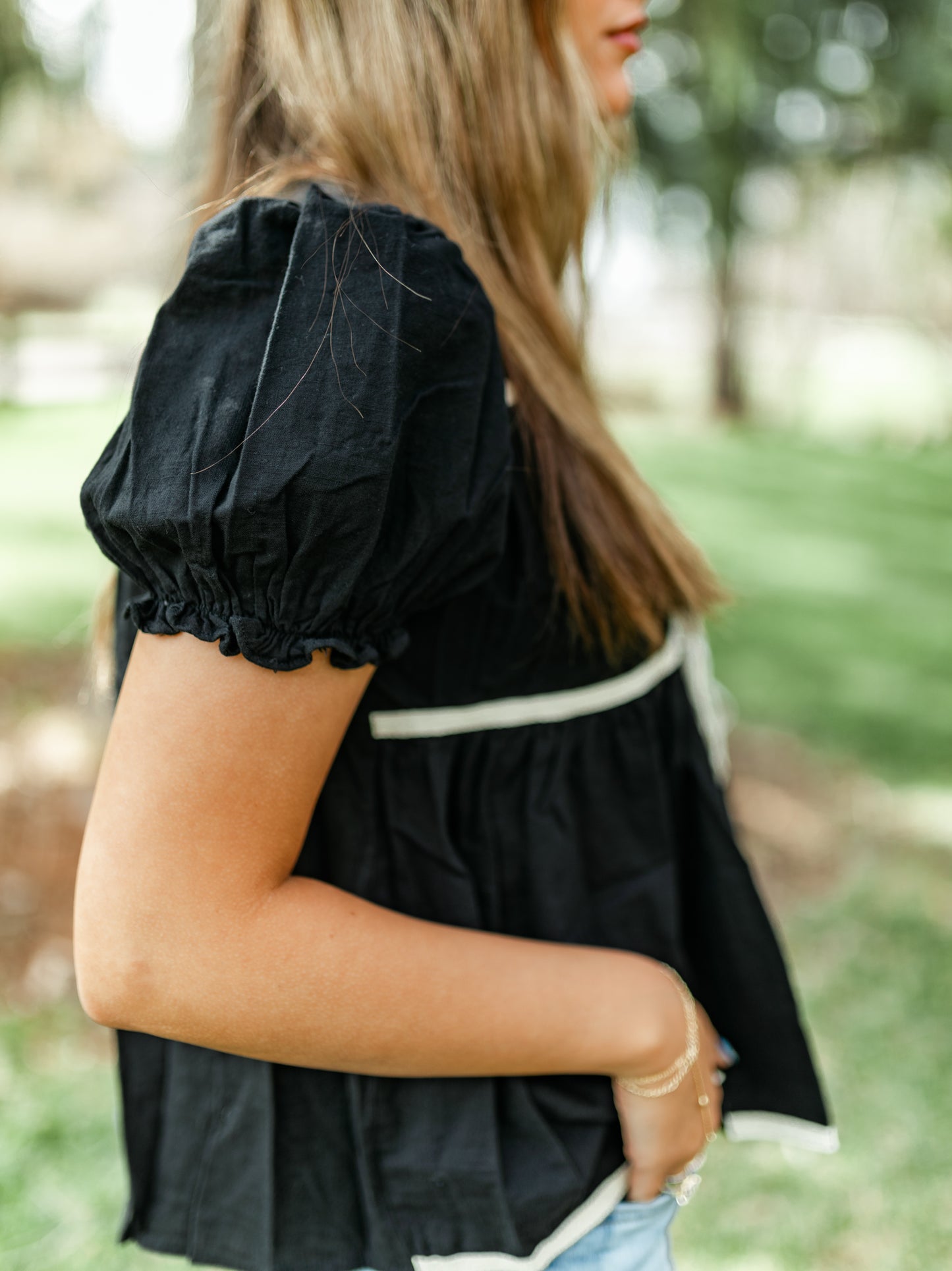 Natalia Bow Top