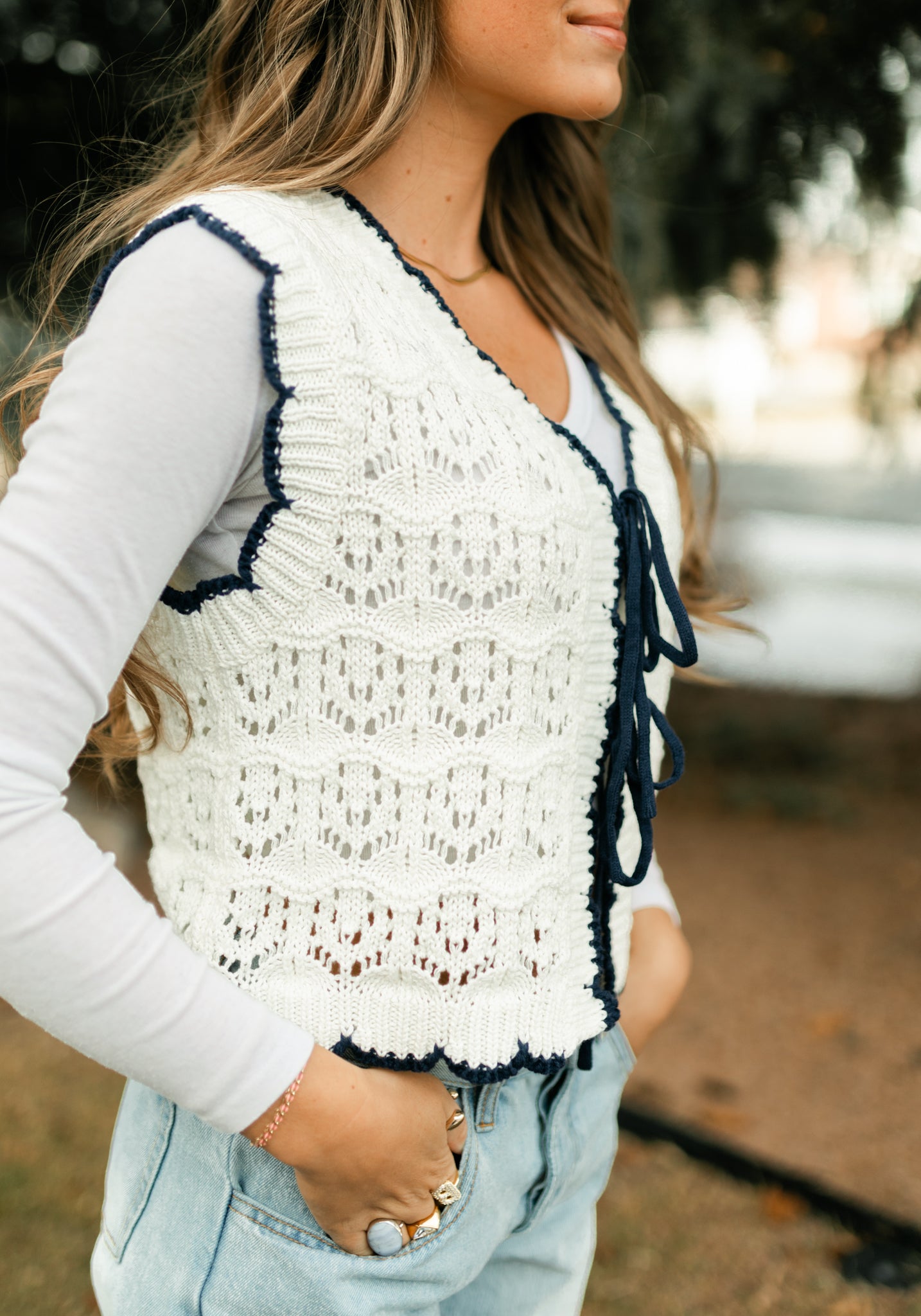 Vanessa Crochet Vest