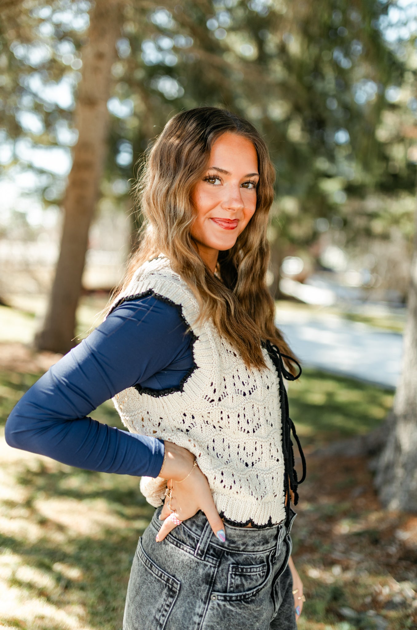 Vanessa Crochet Vest