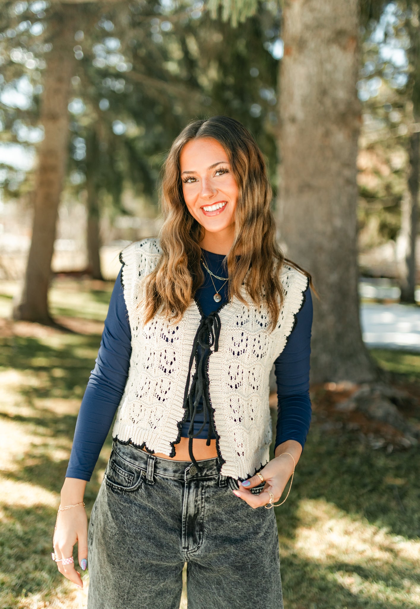 Vanessa Crochet Vest
