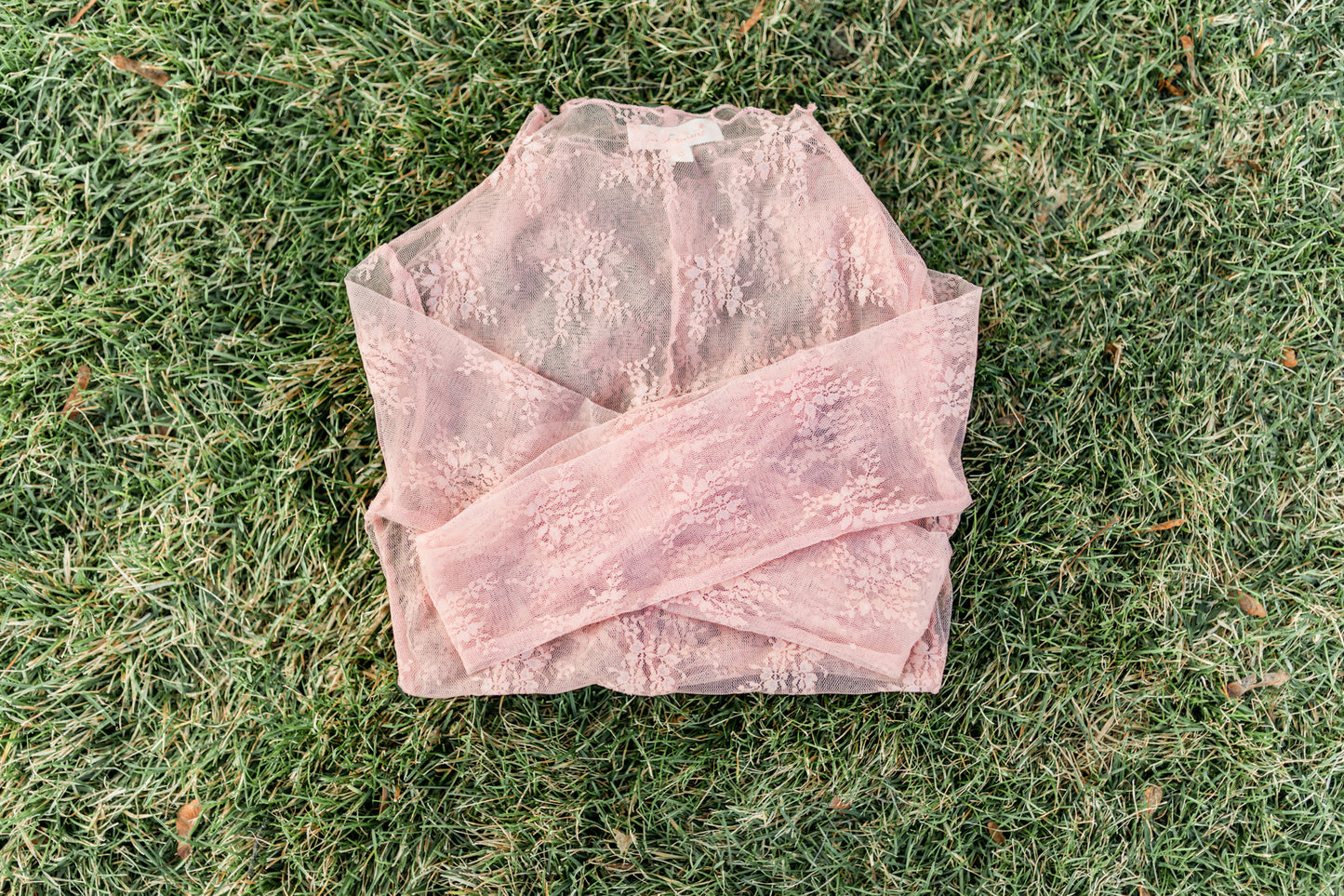 Olivia Mesh Top Pink