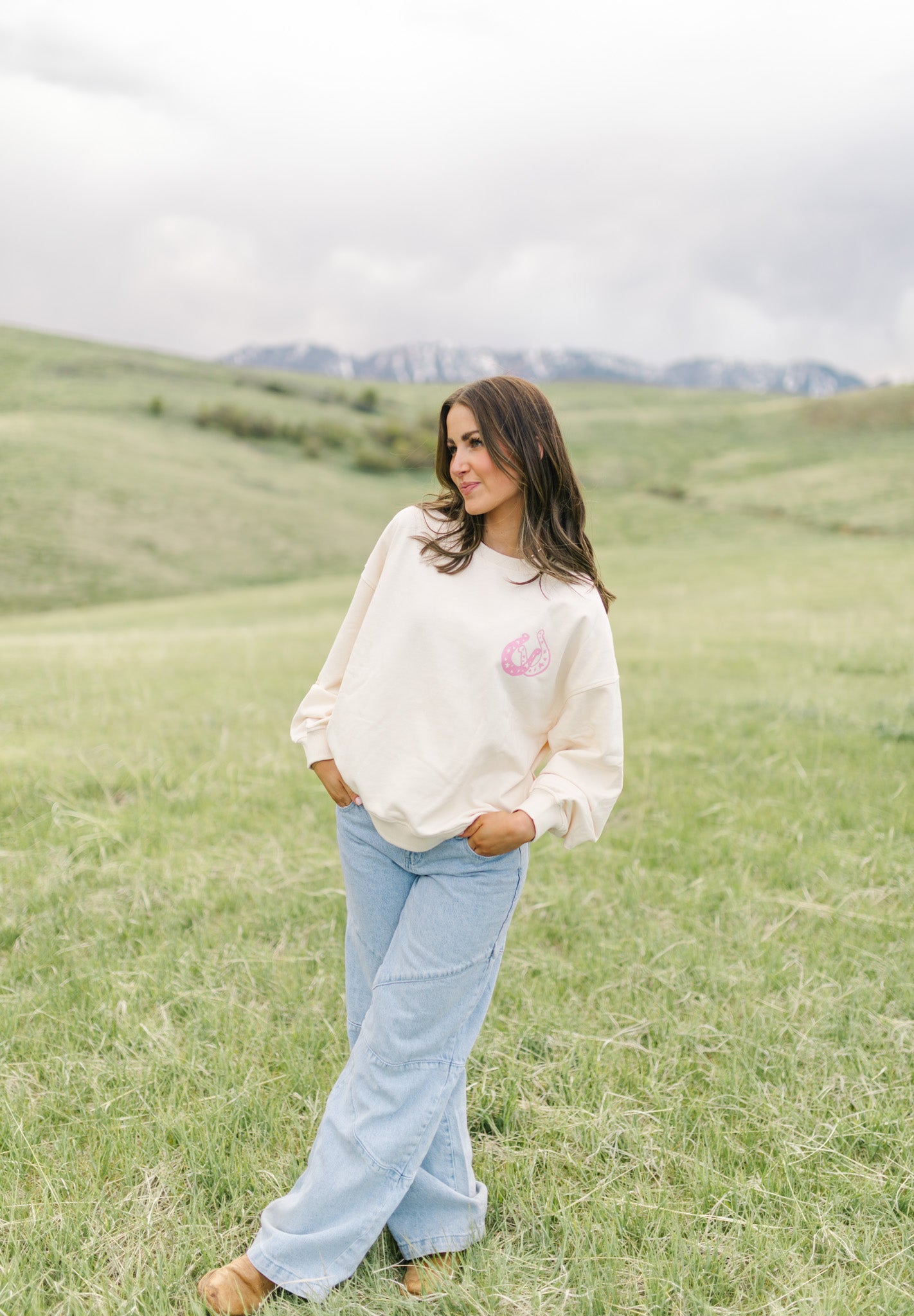 Cowgal by the Coast Crew Neck