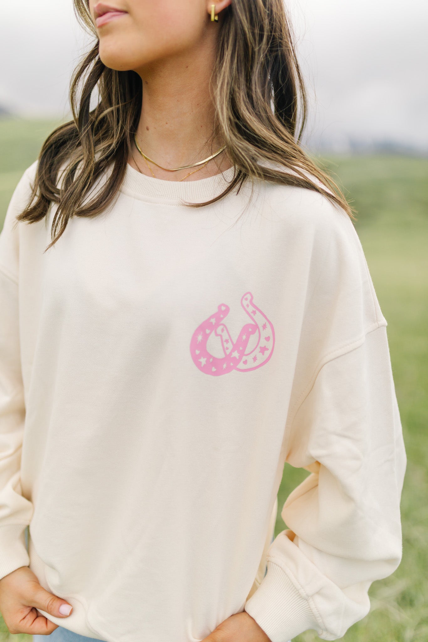 Cowgal by the Coast Crew Neck