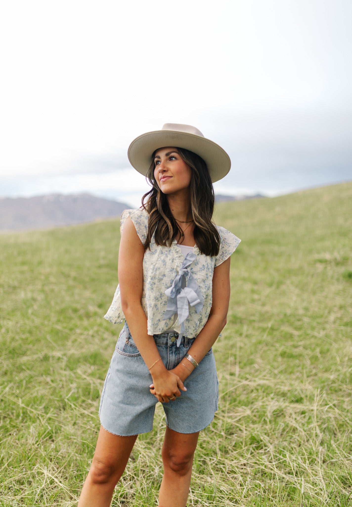 Vintage Floral Top