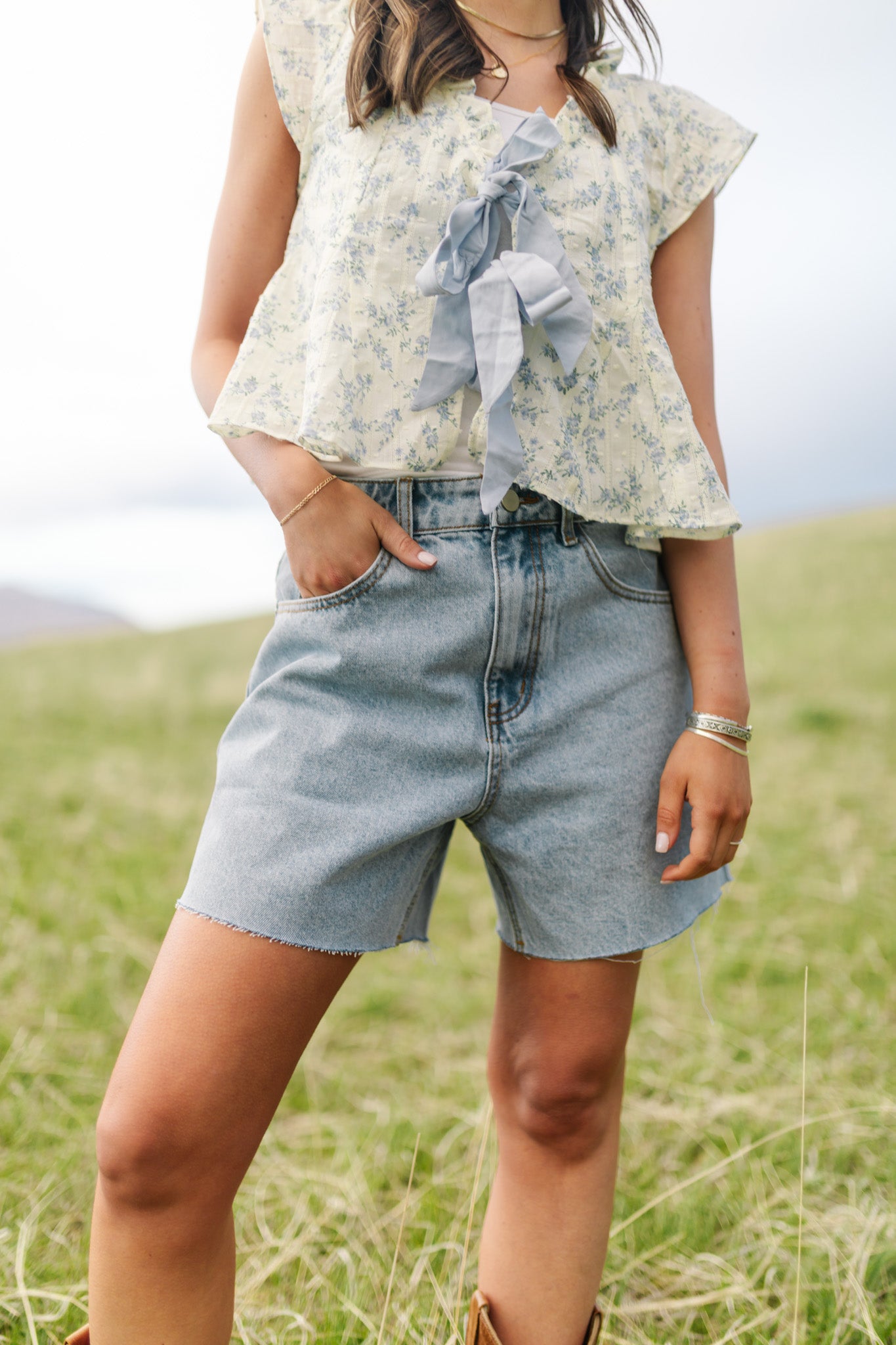 Riverside Denim Shorts