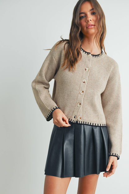 Oatmeal Cardigan