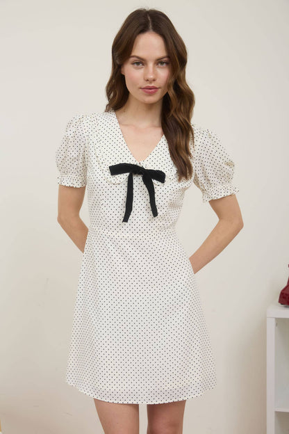 Rebecca Polka Dot Dress