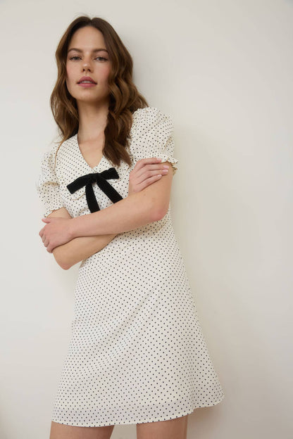 Rebecca Polka Dot Dress