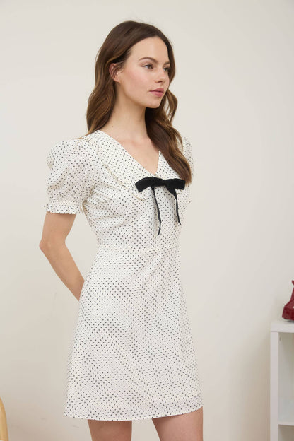 Rebecca Polka Dot Dress