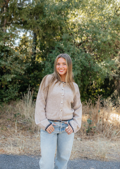 Oatmeal Cardigan