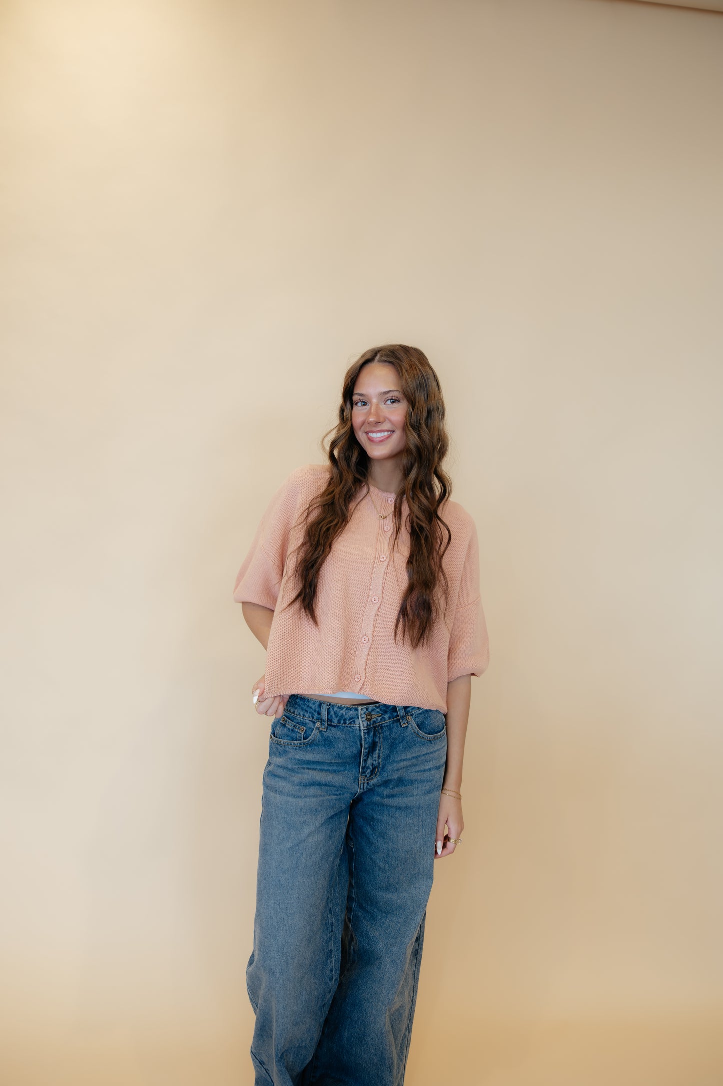 Abigail Crop Cardigan
