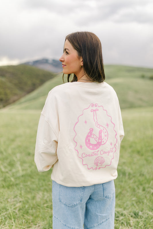 Cowgal by the Coast Crew Neck