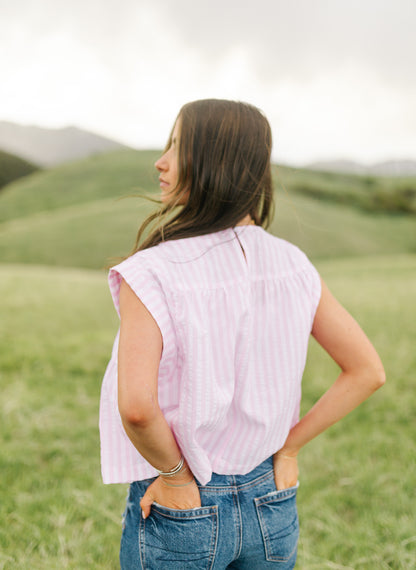 Bubblegum Stripe Top
