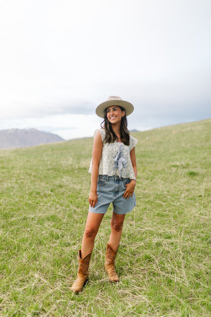 Riverside Denim Shorts