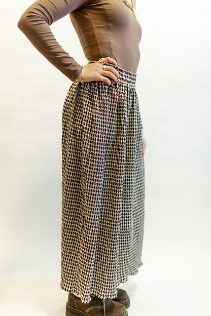 Chocolate Midi Skirt