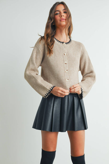 Oatmeal Cardigan