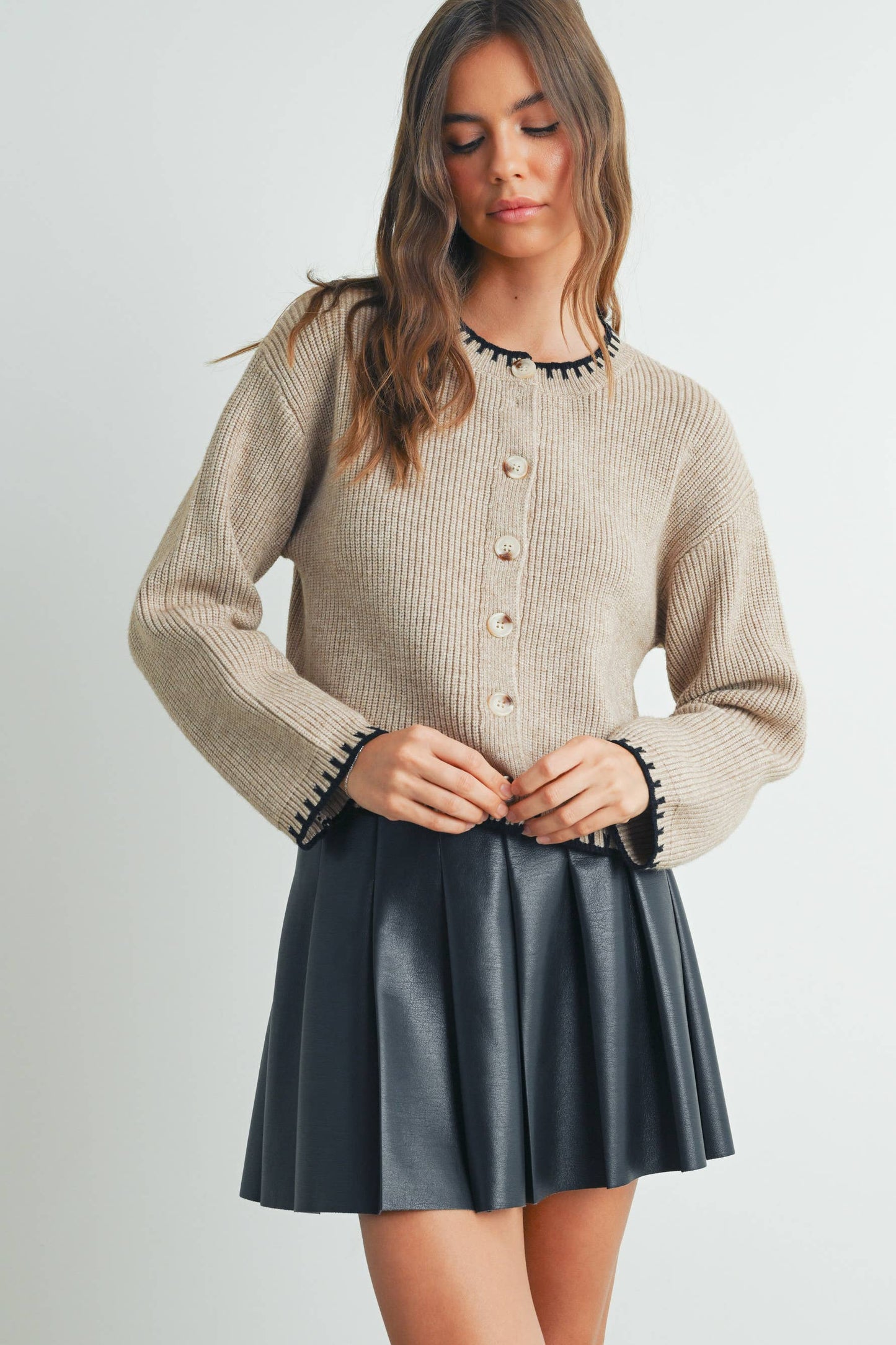 Oatmeal Cardigan